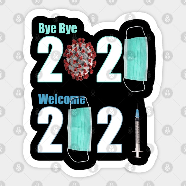 Bye Bye 2020 Welcome 2021 Sticker by itsme